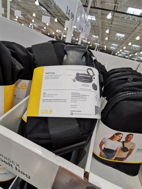 lole unisex belt bag costco